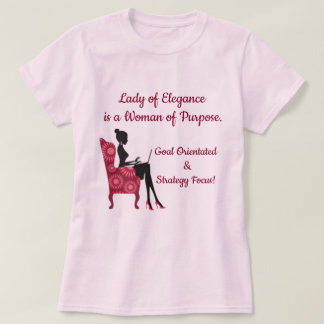 Lady Elegance Kollektion: Damer T Shirt