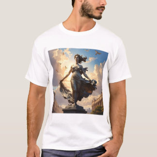 Lady Emancipation – Väktare av Nåde och Frihet T Shirt