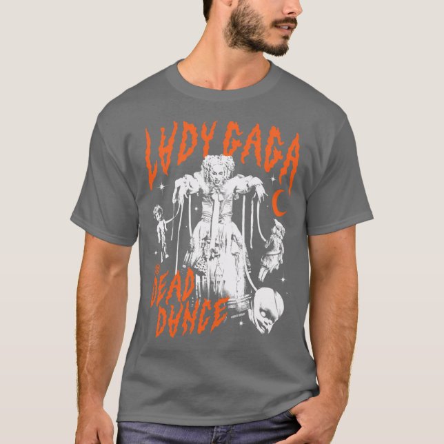 Lady Gagahe Död Dans Kaos Boll T Shirt (Framsida)