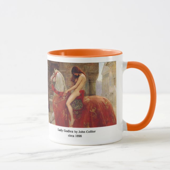 Lady Godiva, by John Collier Mugg (Höger)