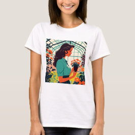 Lady in the Greenhouse T Shirt