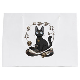 Lady Justice Svart Katt Lågstadentotebag