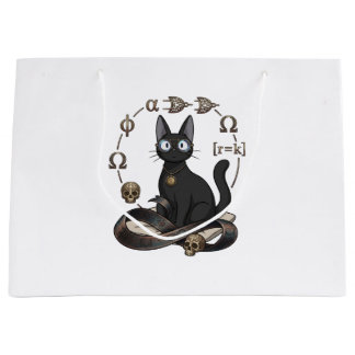 Lady Justice Svart Katt Lågstadentotebag