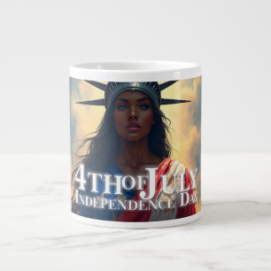 Lady Liberty Återuppfunnen – Ett Nytt Ansikte för Jumbo Mugg