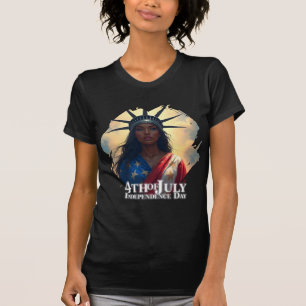 Lady Liberty Återuppfunnen – Ett Nytt Ansikte för T Shirt
