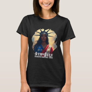 Lady Liberty Återuppfunnen – Ett Nytt Ansikte för T Shirt