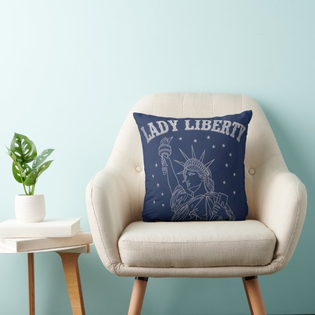 Lady Liberty Kudde (Stol)