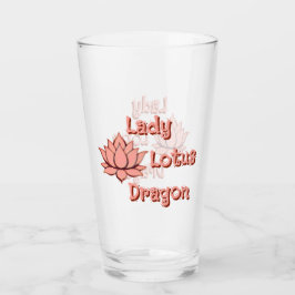 Lady Lotus Drak-lotusblomning Glaskopp