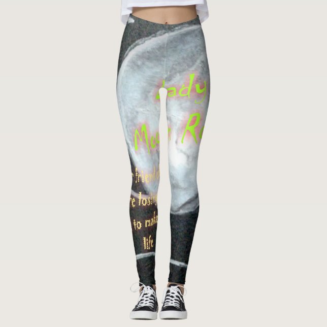 Lady Moonrose-läggings Leggings (Framsida)
