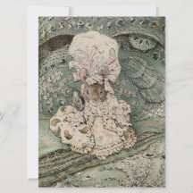 Lady Mouse i en mössa (av Beatrix Potter)
