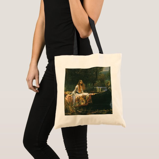 Lady of Shalott på båt av John William Waterhouse Tygkasse (Framsida (produkt))