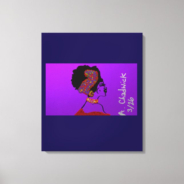 Lady of Wisdom and Vitality Canvastryck (Framsida)