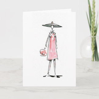 Lady off to Lunch-kort Kort
