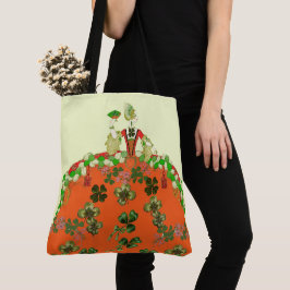 LADY ORANGE OCH SHAMROCKS St. Patricks dag-fest Tygkasse