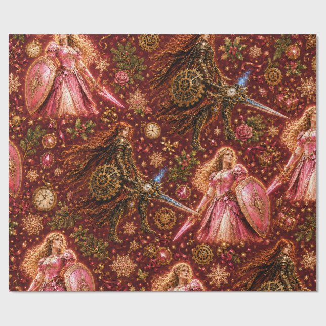 Lady Rosaline & Clocktower Princess jul  Presentpapper (Platt)