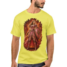 Lady Rosaline Strålande Fantasy Krigare T-Shirt