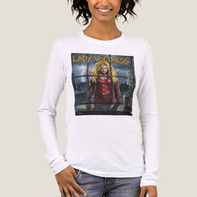 Lady Voltress T Shirt (Framsida)