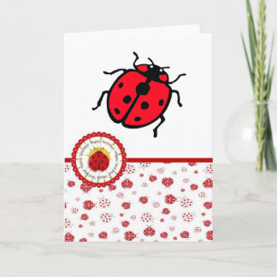 Ladybird - Birthday Kort