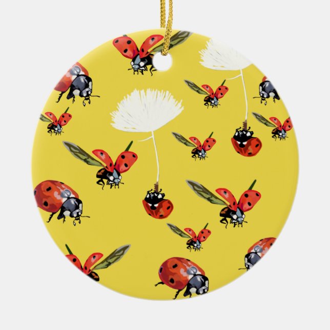 Ladybird Circle Ornament (Framsidan)