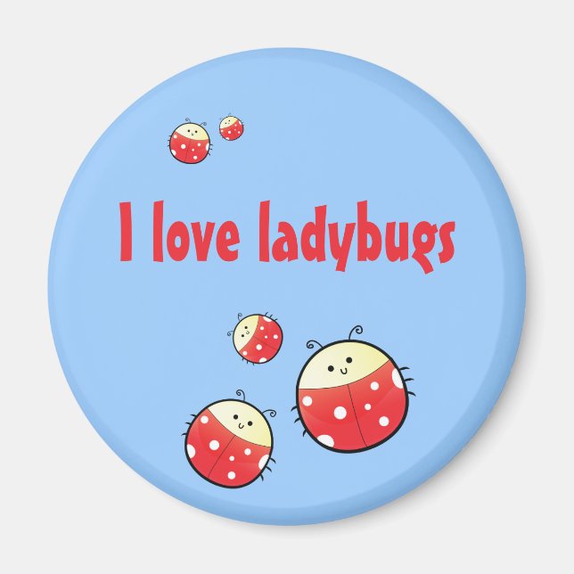Ladybird Family Magnet (Framsidan)