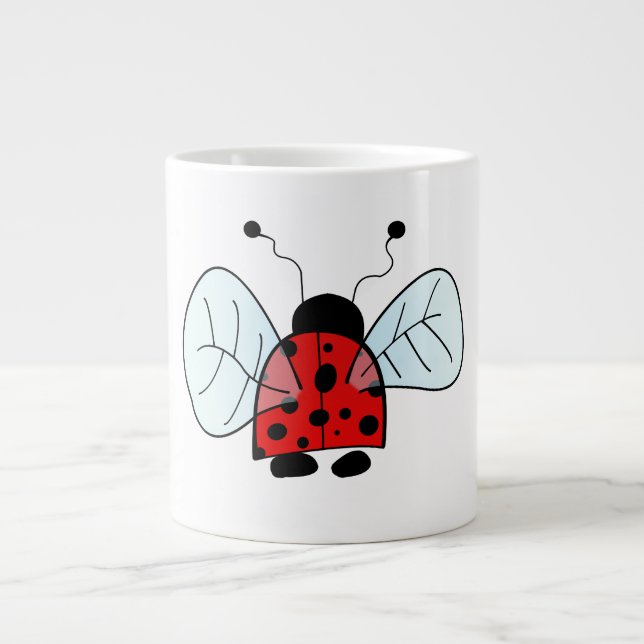 Ladybird Jumbo Mugg (Framsidan)