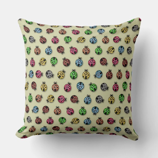 Ladybird Kryp Pillow Series Kudde (Framsida)