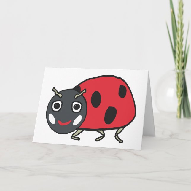 Ladybird Ladybug Kort (Framsida)
