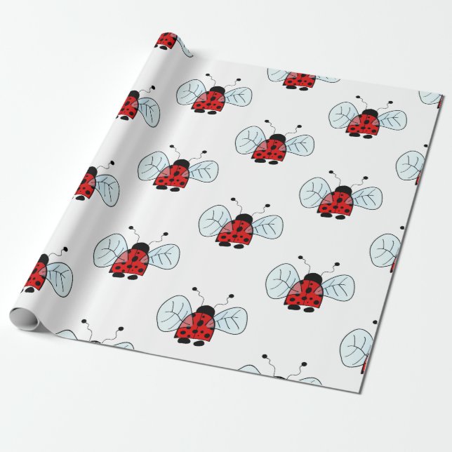 Ladybird Presentpapper (Utrullad)