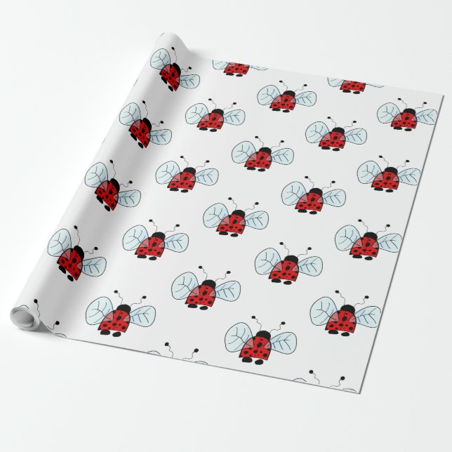 Ladybird Presentpapper (Utrullad)