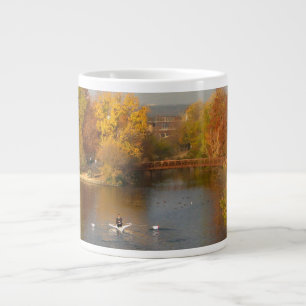 Ladybird Sjö Fall Rower - Downtown Austin Texas Jumbo Mugg