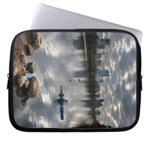 Ladybird Sjö Kayak - Skyline - Austin Texas Laptop Fodral