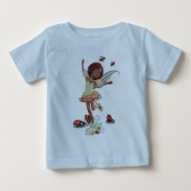 LADYBIRDS OCH BUTTERFLIES T SHIRT (Framsida)