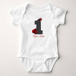 Ladybug 1st Birthday Shirt T-shirt