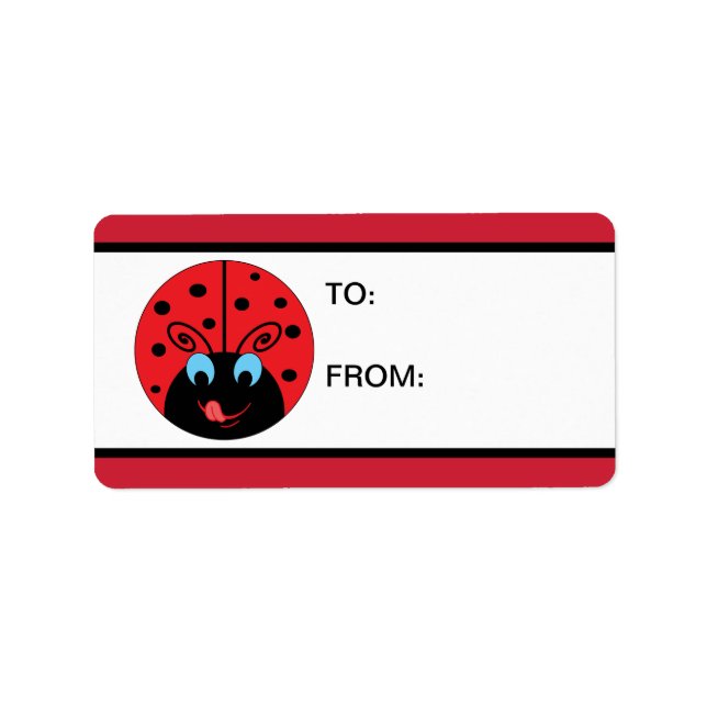 Ladybug Adressetikett (Framsidan)