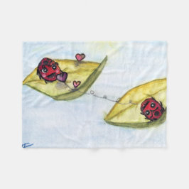 Ladybug Älskare Fleecefilt