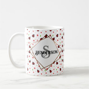 Ladybug Anpassningsbar Kaffemugg