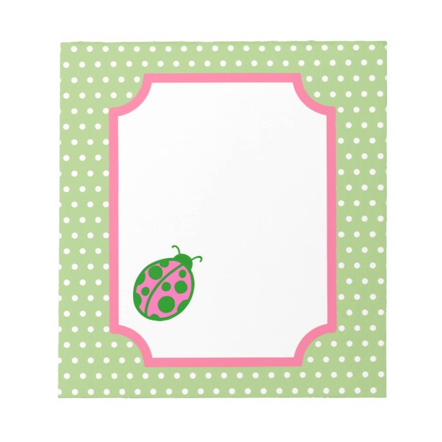 Ladybug Anteckningsblock (Framsida)