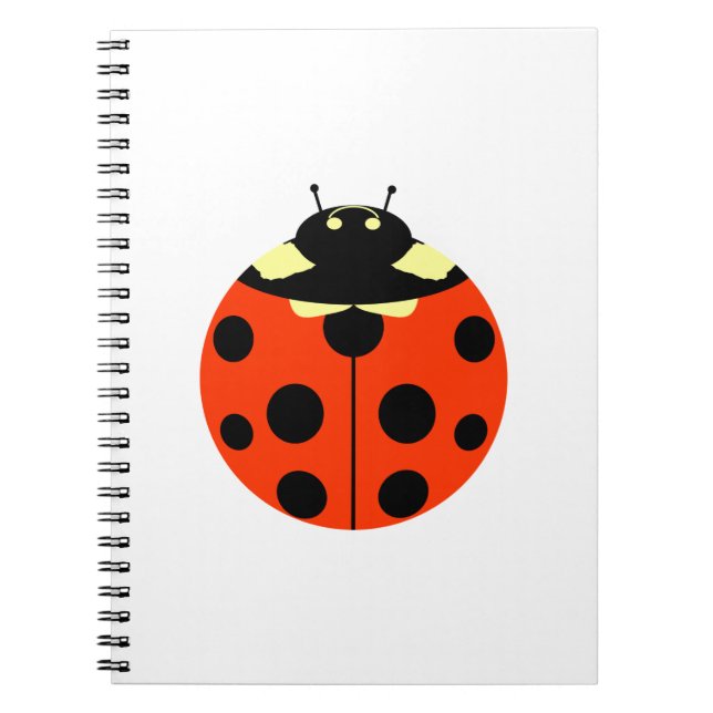 ladybug anteckningsbok med spiral (Framsidan)