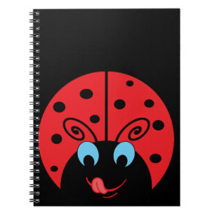 Ladybug Anteckningsbok Med Spiral