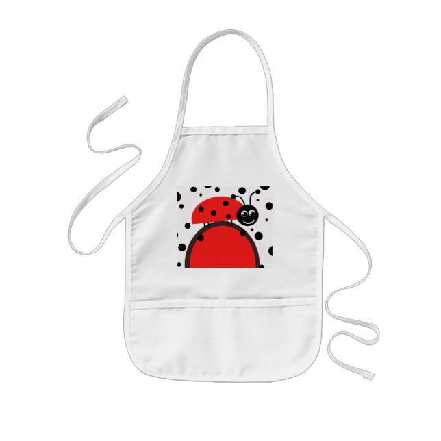Ladybug Apron Barnförkläde (Framsidan)