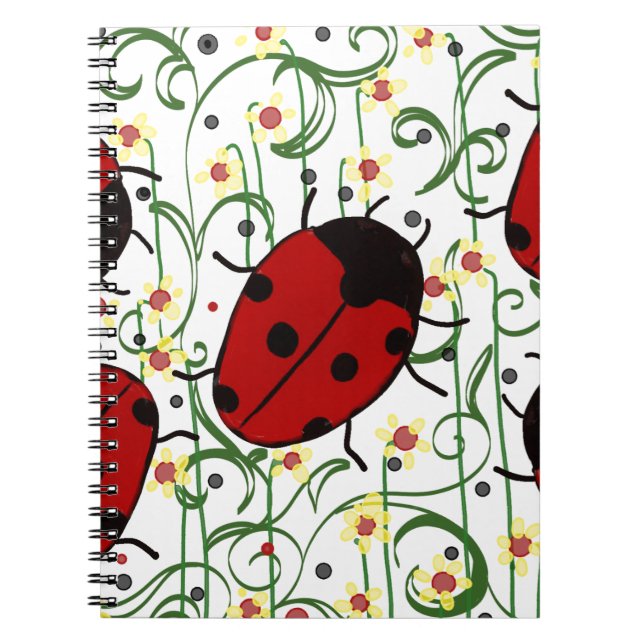 Ladybug Art Anteckningsbok (Framsidan)