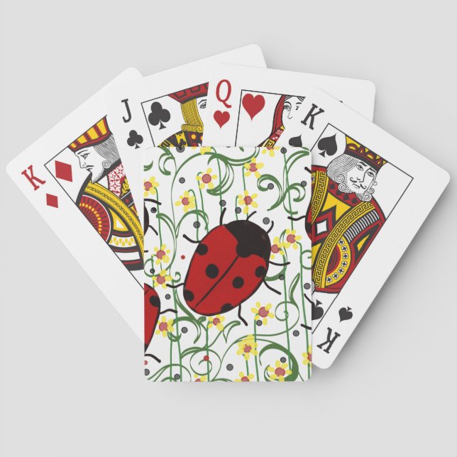 Ladybug Art Casinokort (Baksidan)