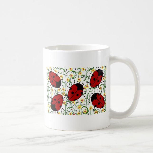 Ladybug Art Kaffemugg (Höger)