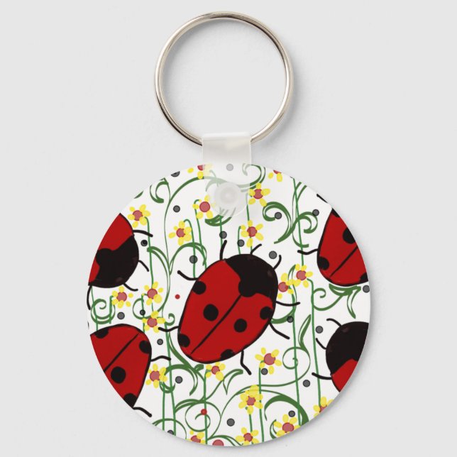 Ladybug Art Nyckelring (Framsida)