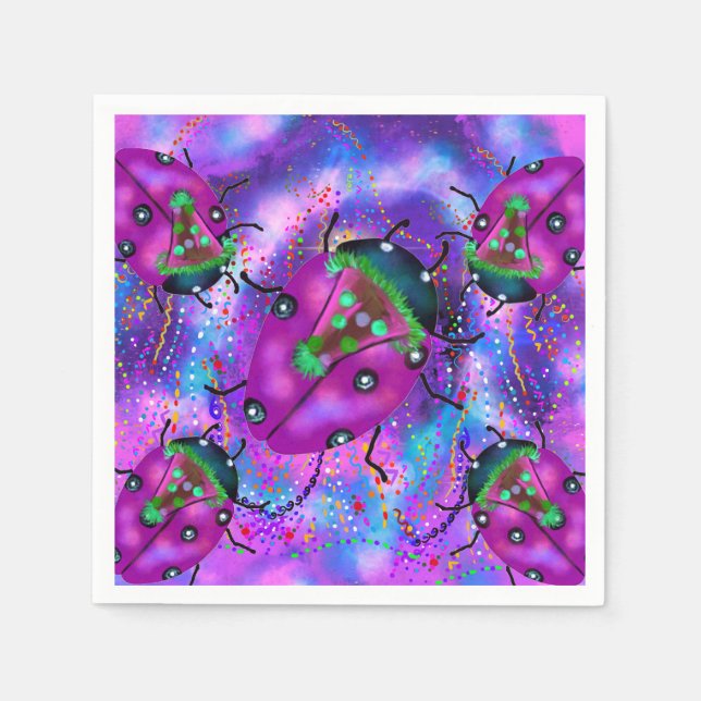 LADYBUG ART PAPPERSSERVETT (Framsidan)