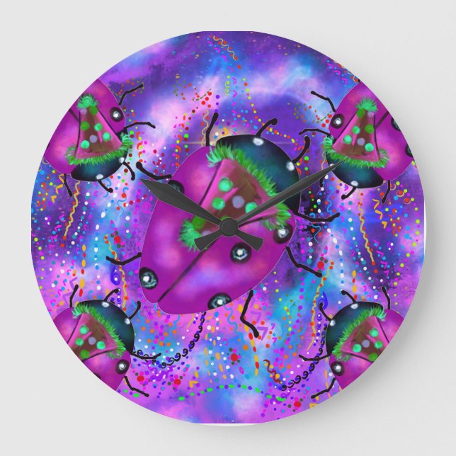 LADYBUG ART STOR KLOCKA (Framsida)