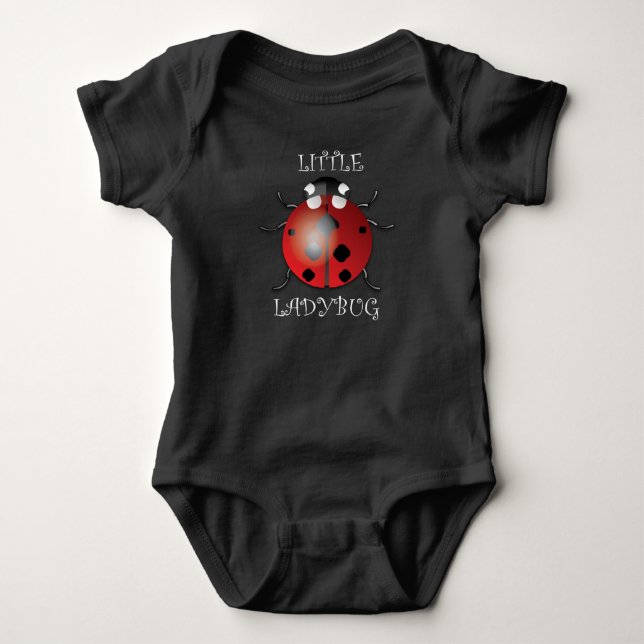 Ladybug - Baby Jersey Bodykostym Tröja (Framsida)