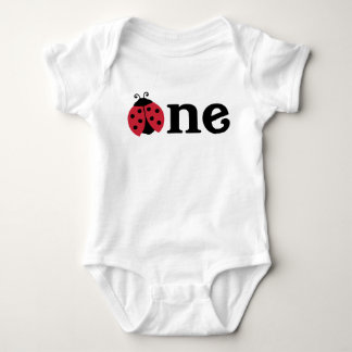 Ladybug Baby Shirt for First Födelsedagsfest T Shirt