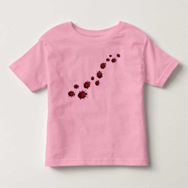 Ladybug Baby Shirts Ladybug Baby Dress Customize Tee Shirt (Framsida)