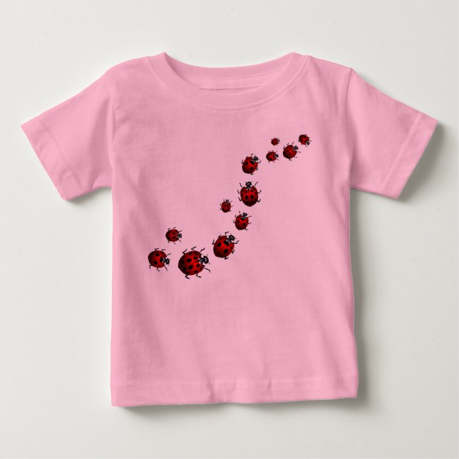 Ladybug Baby Shirts Ladybug Baby T-shirt Customize (Framsida)